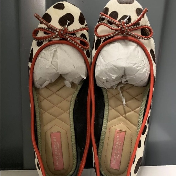 Leopard flat ballerina Isaac Mizrahi - Picture 1 of 4